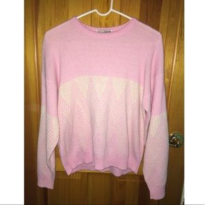 Pink sweater
